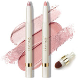 LUXAZA PRO eyeshadow stick Peach-Bud on the go for fast, radiant eye color