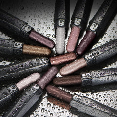 LUXAZA PRO matte cream eyeshadow stick on smooth surface.