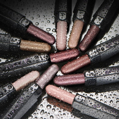 LUXAZA PRO metallic bronze smoky eyeliner pencil for bold, quick definition.