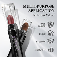 LUXAZA waterproof cream shadow stick for long-lasting color all day.