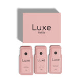 Luxe Cosmetics perm sachets for a long-lasting lash lift