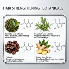Luxeveria Flourishing Spray delivering refreshing scalp cooling sensation