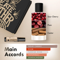 Luxodor Plum Incandescence deep-note depth adds warmth.