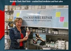 Luxuriant Cracked Heel Repair close-up texture highlights natural oils.