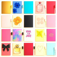 Small fragrance vial in hand highlights compact design and portability