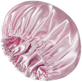 Luyfrsuu double-layer satin bonnet protects hair during sleep
