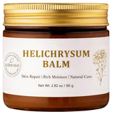 Luzia Glo Helichrysum Healing Balm jar for soothing irritated skin