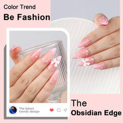 LY LANYOS 24-piece press-on nails for a quick, polished look