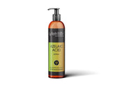 Lyfetrition azelaic serum bottle close-up for radiant, even-toned skin.