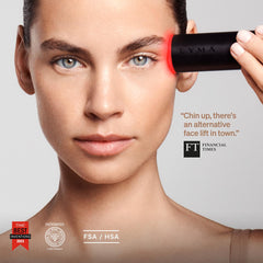 LYMA Laser Device handheld use, portable near-infrared tool for home sessions.