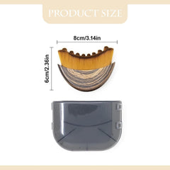Lymphatic Contour Face Brush features ultra-soft bristles for gentle cleansing