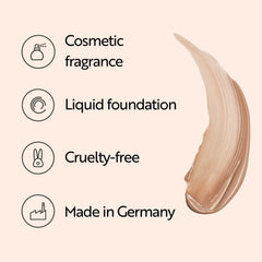 M. Asam Magic Finish application with a brush demonstrates easy, even coverage.