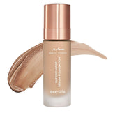M. Asam MAGIC FINISH bottle closeup showing premium packaging and hydration-ready serum.