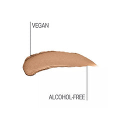 M. Asam Magic Finish Mousse application on skin shows adaptable shading with a natural, even finish.