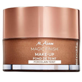 M. Asam Magic Finish bottle shows 4-in-1 makeup convenience for all-day wear.