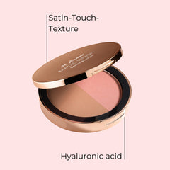 M. Asam Magic Finish Satin Blush applies easily for precise cheek color.