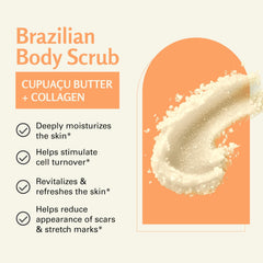 M3 Naturals scrub delivers a creamy, velvety texture on skin.