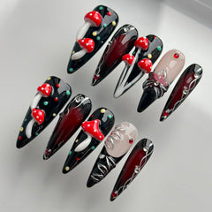 MABKJLF nails made from durable ABS material for reuse