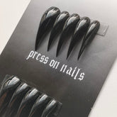 MABKJLF luxury press-on nails with medium almond curved edge for salon-at-home elegance