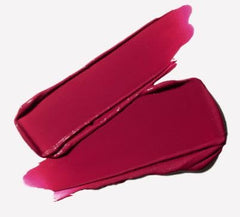 MAC Amplified Creme Lipstick 135 Lovers Only close-up shows semi-lustrous finish.