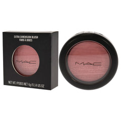 MAC Extra Dimension Blush Sweets for My Sweet light reflection finish creates subtle radiance.