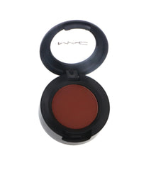 MAC Eye Shadow Matte Brown Script application scene highlighting easy layering for crease shading.