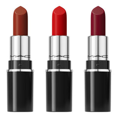 MAC Holiday gold packaging highlights a gift-ready set.