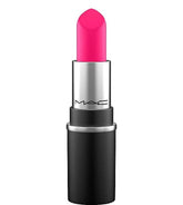 MAC Candy Yum-Yum matte lipstick unboxed showing bold pink color for statement look