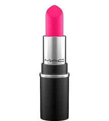 MAC Candy Yum-Yum matte lipstick unboxed showing bold pink color for statement look