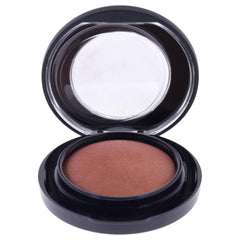 MAC Mineralize Blush Love Joy swirled on brush captures buildable color
