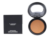 MAC Mineralize Skinfinish Natural Dark Deepest face swirl highlights natural, soft-focus finish