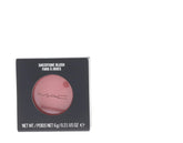 MAC Pinch Me blush compact seen up close with soft pink-peach shade