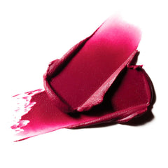 MAC Powder Kiss Liquid Lipcolour Burning Love mousse texture close-up for comfortable color.