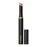 MAC Powder Kiss Velvet Blur Slim Stick Peppery Pink swatch showing rich color