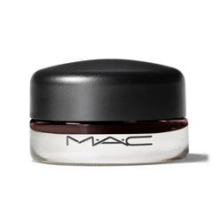 MAC Pro Longwear Paint Pot Black Mirror jar, versatile eye primer and cream shadow.