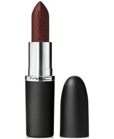 MAC Silky Matte Lipstick Antique Velvet swatch showing rich color and smooth finish.
