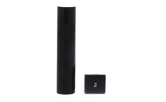 MAC Squirt Plumping Gloss Stick 14 Jet application shows smooth glide and shine.