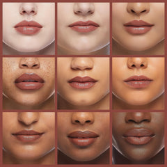 MAC Squirt Gloss Stick applied for a glossy, plump lip look