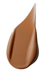 MAC Strobe Dewy Skin Tint Medium 3 application swirls for even, dewy coverage.