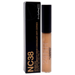 MAC Studio Fix NC38 swatches reveal even skin tone