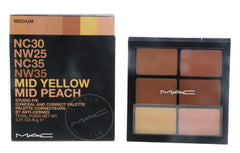 MAC Studio Fix Conceal and Correct Palette swatches for versatile shade matching and natural finish