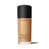 MAC Studio Fix Fluid Foundation bottle with matte finish for natural coverage.