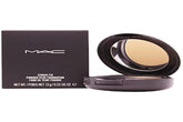 MAC Studio Fix NW20 compact closed—portable long-wear powder for on-the-go coverage.
