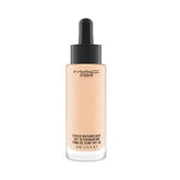 MAC Studio Waterweight Foundation NC20 bottle with dropper for precise application.