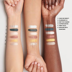 MAC Treasured palette shade Dancing With Diamonds adds a sparkling evening accent.