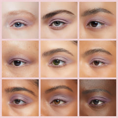 MAC Yogurt shadow press — highly pigmented powder that blends smoothly wet or dry.