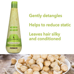 Macadamia Natural Oil Smoothing Conditioner pump-dispense action for easy application
