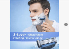 Mach3 Razor Blade Refills compatible with Mach3 and many razors for easy swaps.