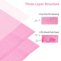 Machine-Ya nail mat soft wood pulp surface for comfortable salon experiences.