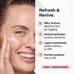 Mad Hippie Eye Cream provides nighttime hydration for delicate eye skin.